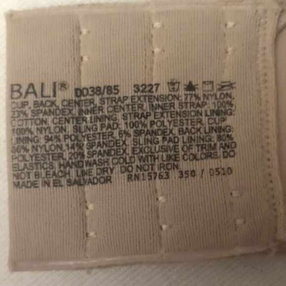 NEW Bali Comfort U-Back Bra - Picture 7 of 12